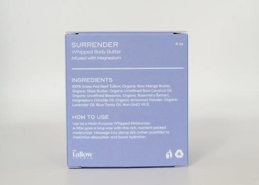 Magnesium Whipped Body Butter - Surrender